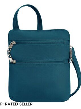 Slim Anti-Theft Crossbody Bag Secure Travel Essential Lightweight Polyester